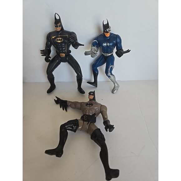 Vintage 1994 Batman Figures Lot Of 3 - Picture 1 of 7